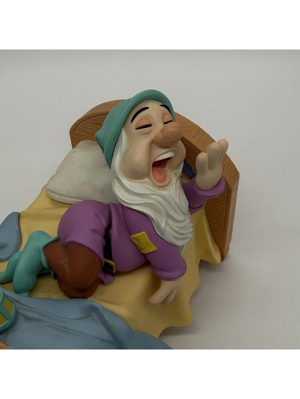Vintage Disney 1993 THE SLEEPY CLOCK Animated Alarm Clock by Linden